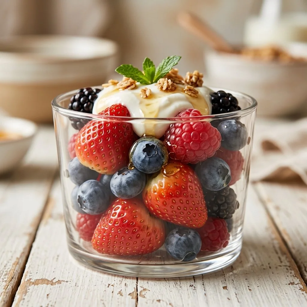Easy Fresh Berry Cups Recipe
