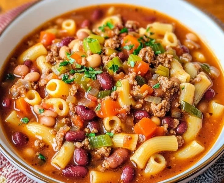 Slow Cooker Pasta E Fagioli Recipe