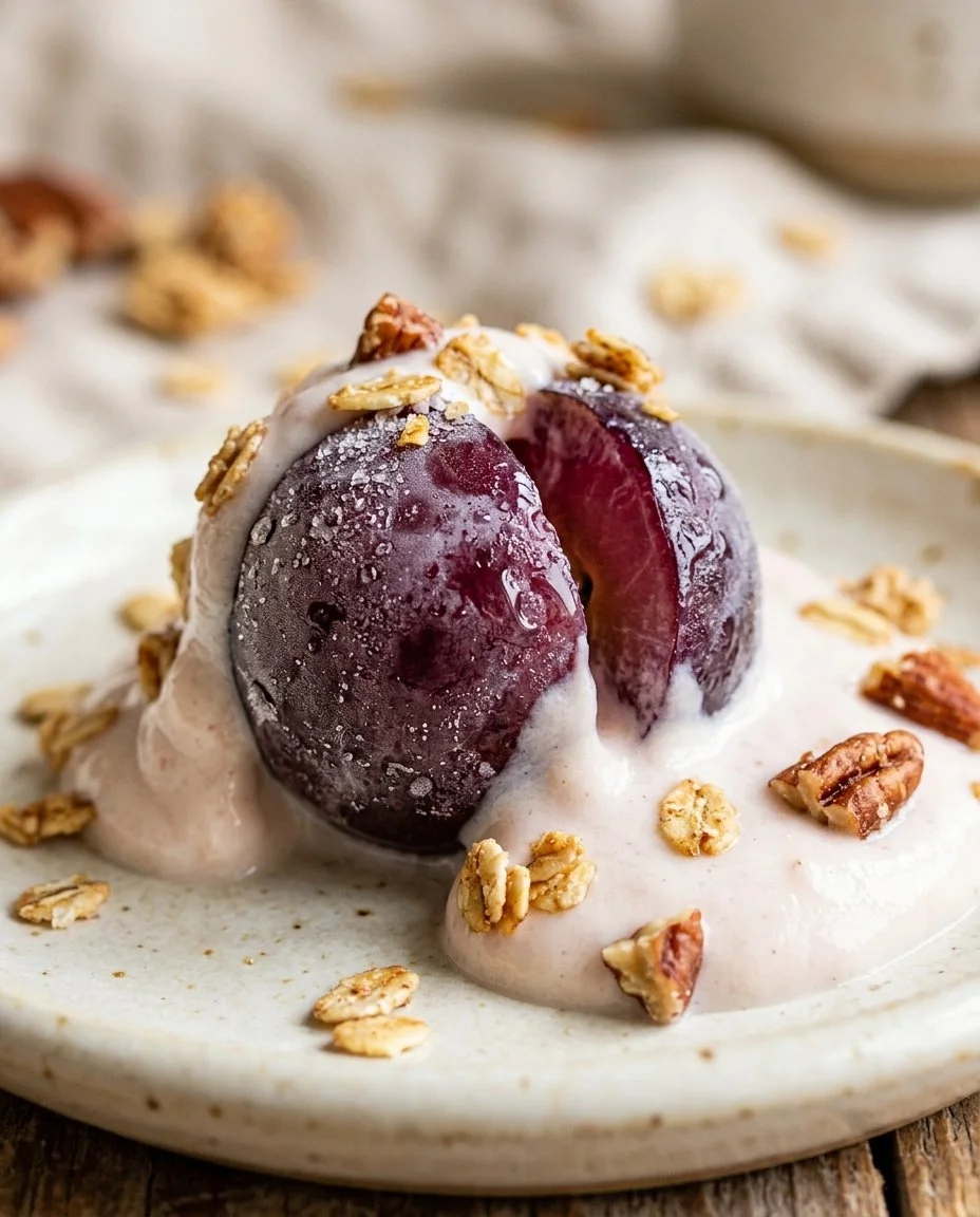 Delicious homemade frozen grape bites served in a bowl