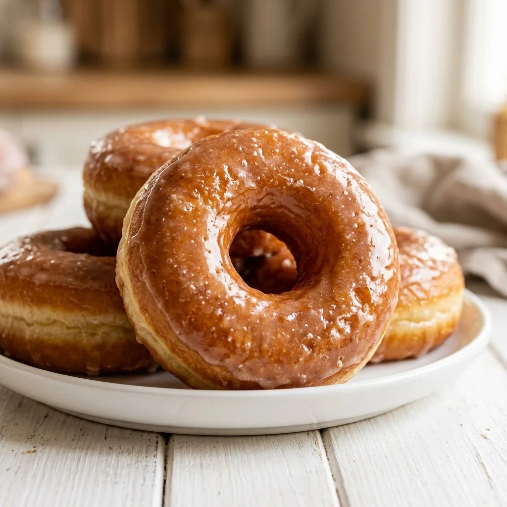 Homemade Glazed Donuts