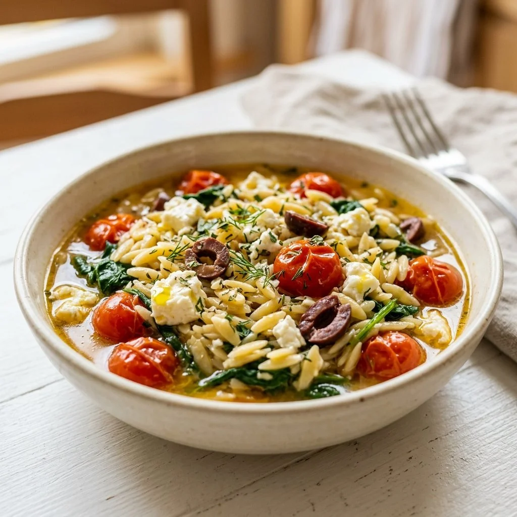 One-Pot Greek Orzo Recipe