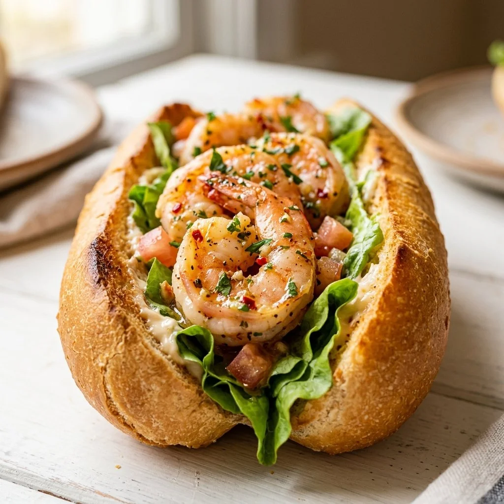 Shrimp Scampi Rolls Recipe
