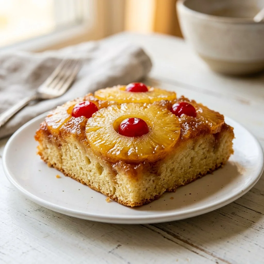 Upside-Down Pineapple Cake