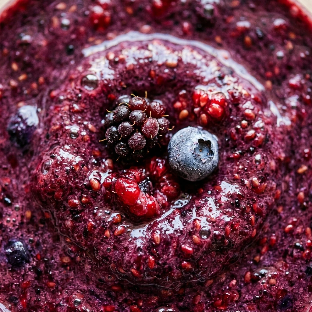 Antioxidant Mixed Berries Smoothie