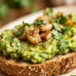 Avocado Toast With Roasted Garlic