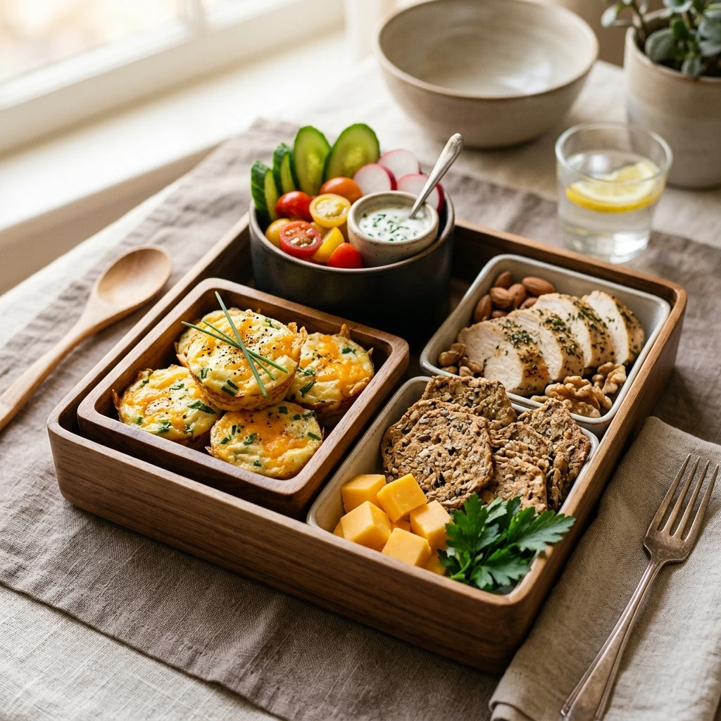 Cheddar Chive Bento Protein Box