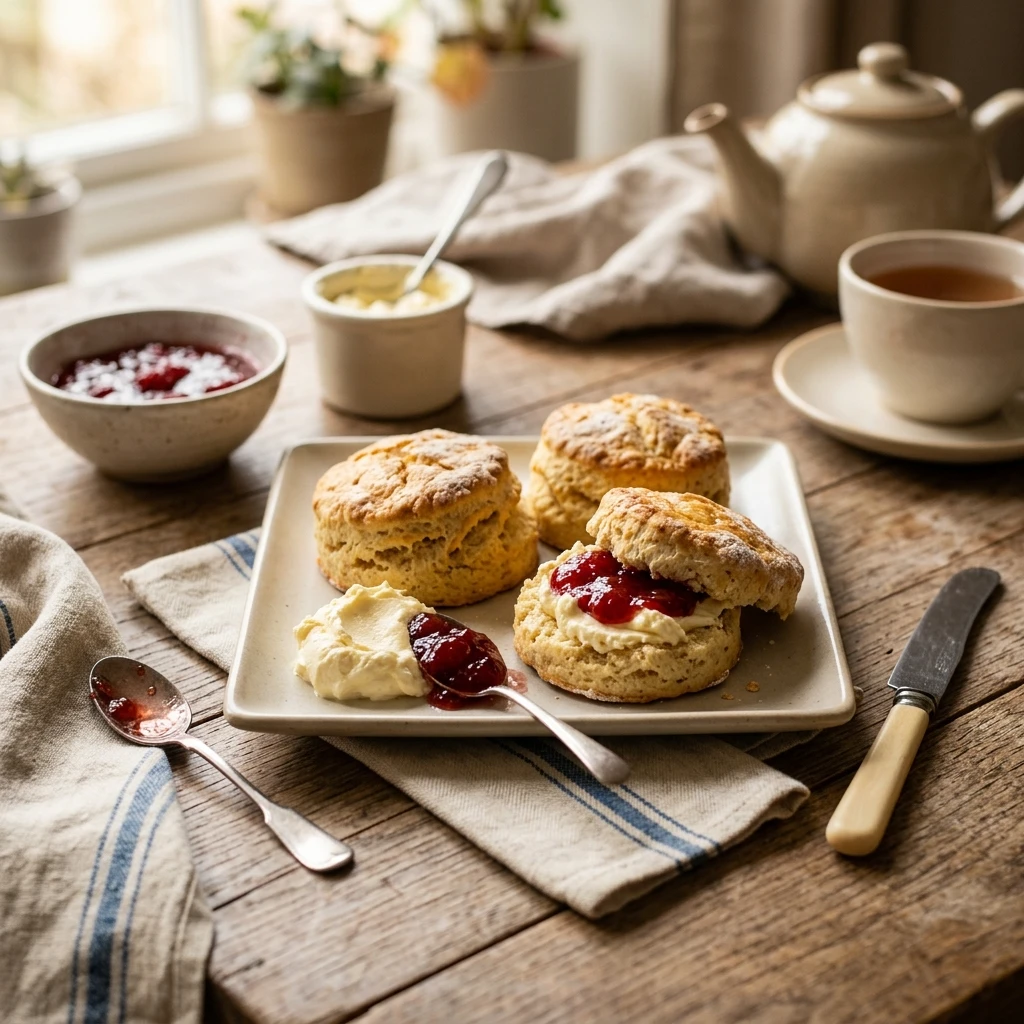Classic British 4-Ingredient Scones