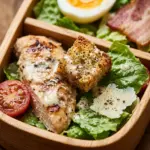 Cold Chicken Caesar Bento Box