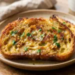 Garlic Butter Sourdough French Toast