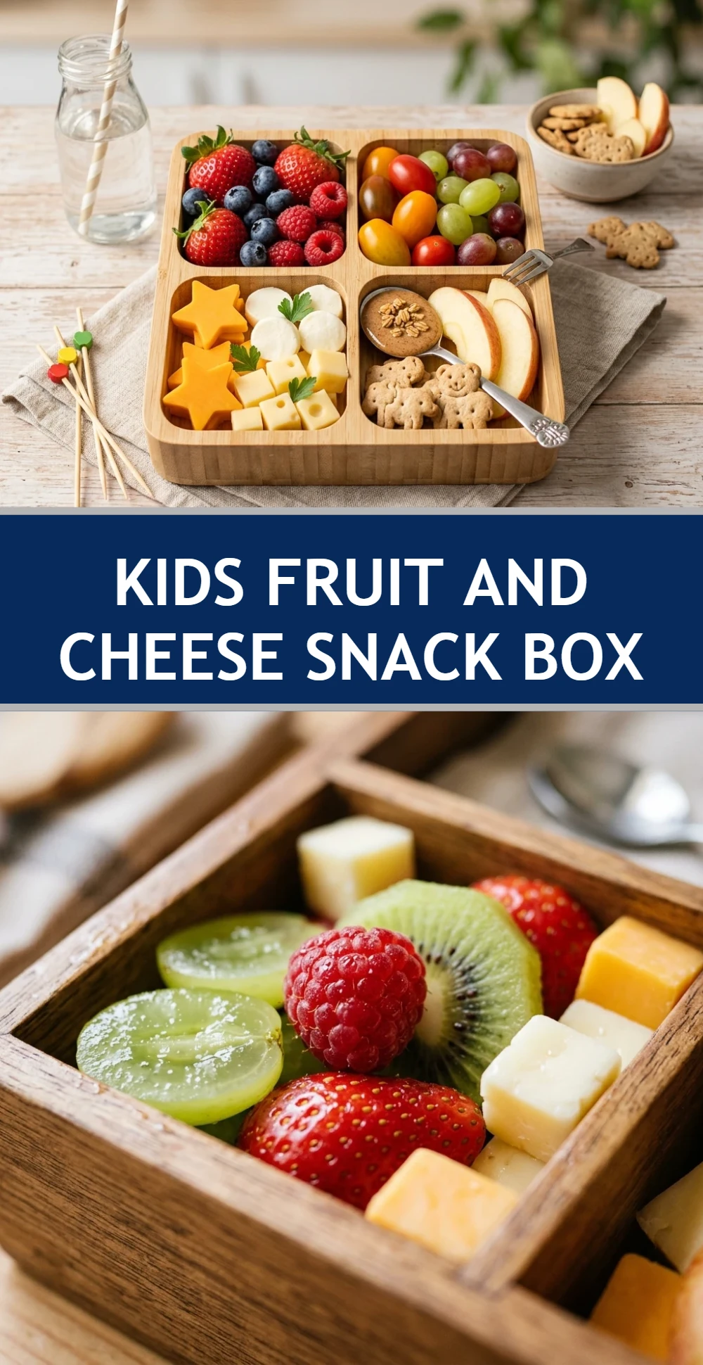 Kids Fruit And Cheese Snack Box