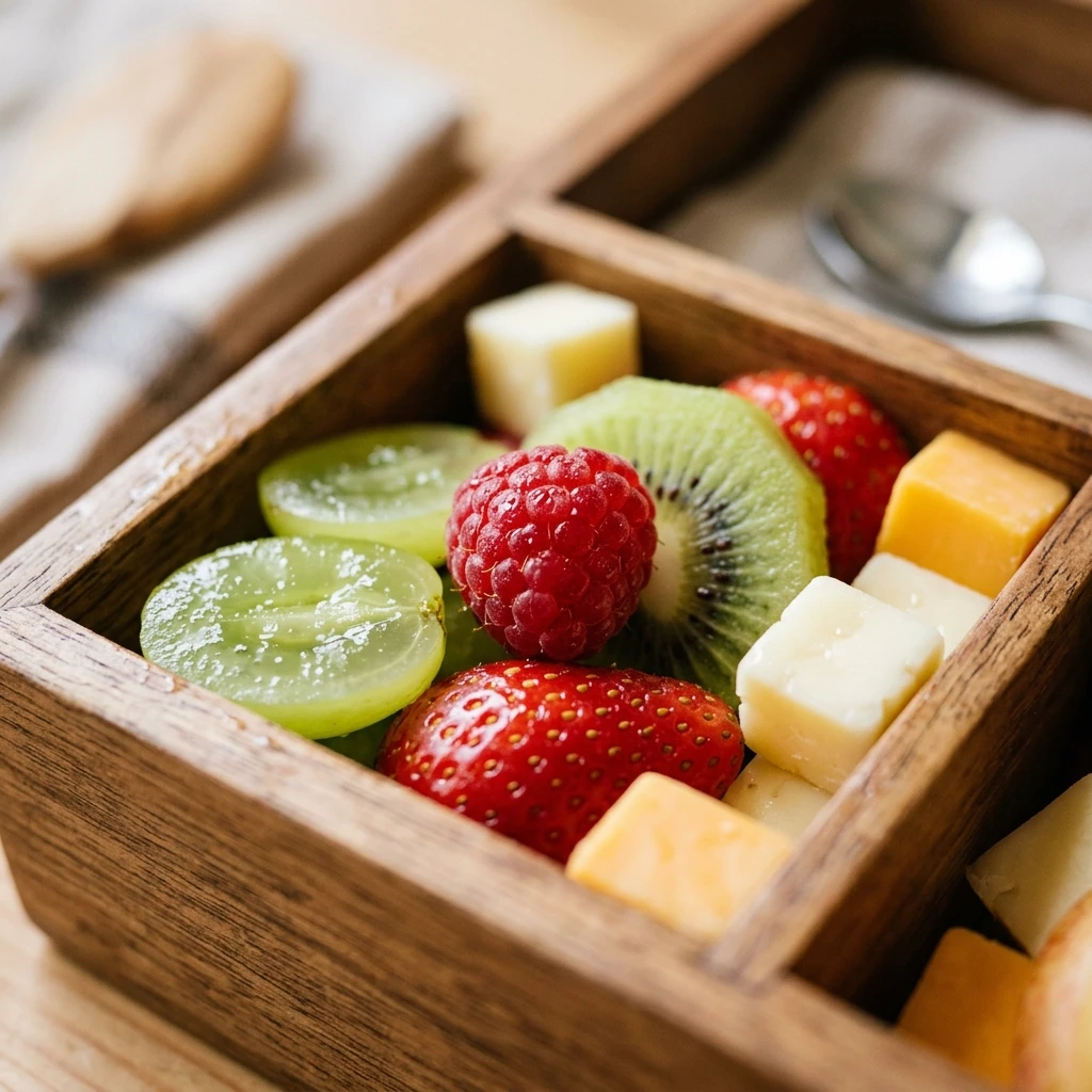 Kids Fruit And Cheese Snack Box