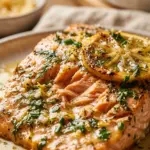 Lemon Herb Garlic Butter Salmon