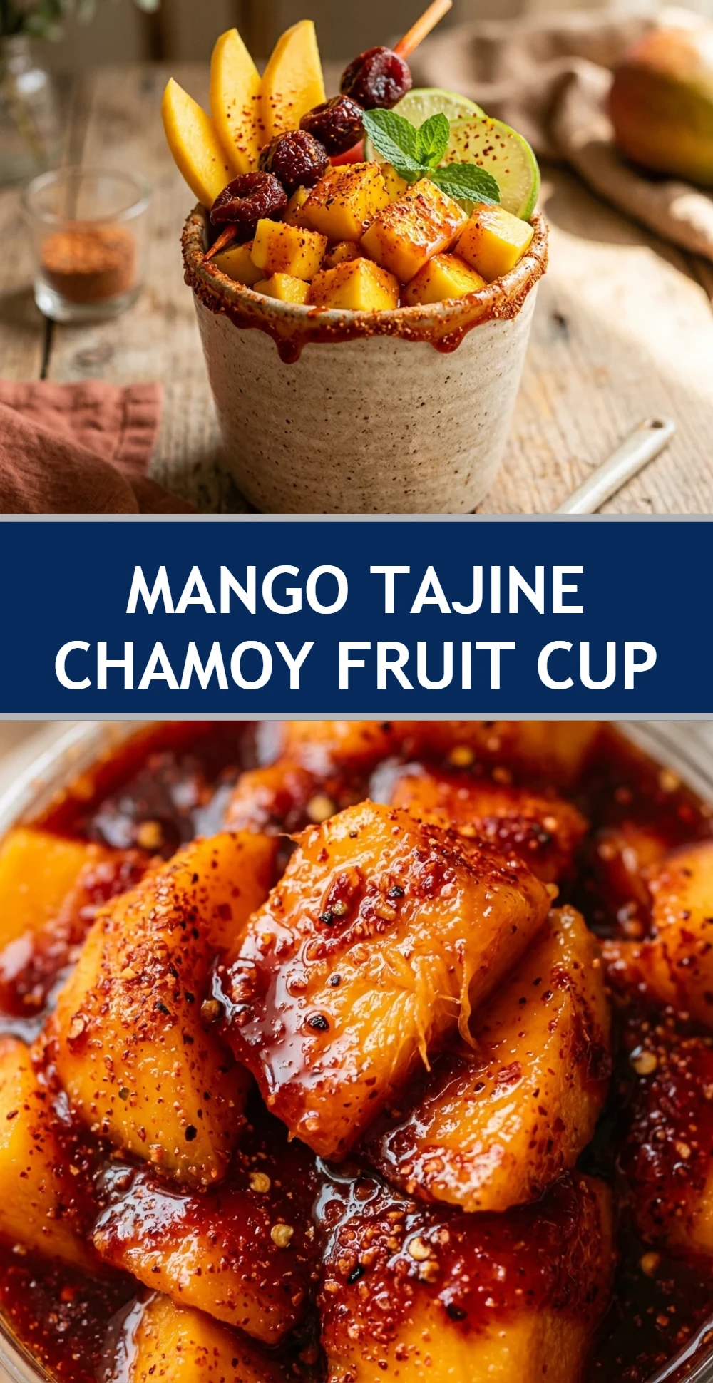 Mango Tajine Chamoy Fruit Cup