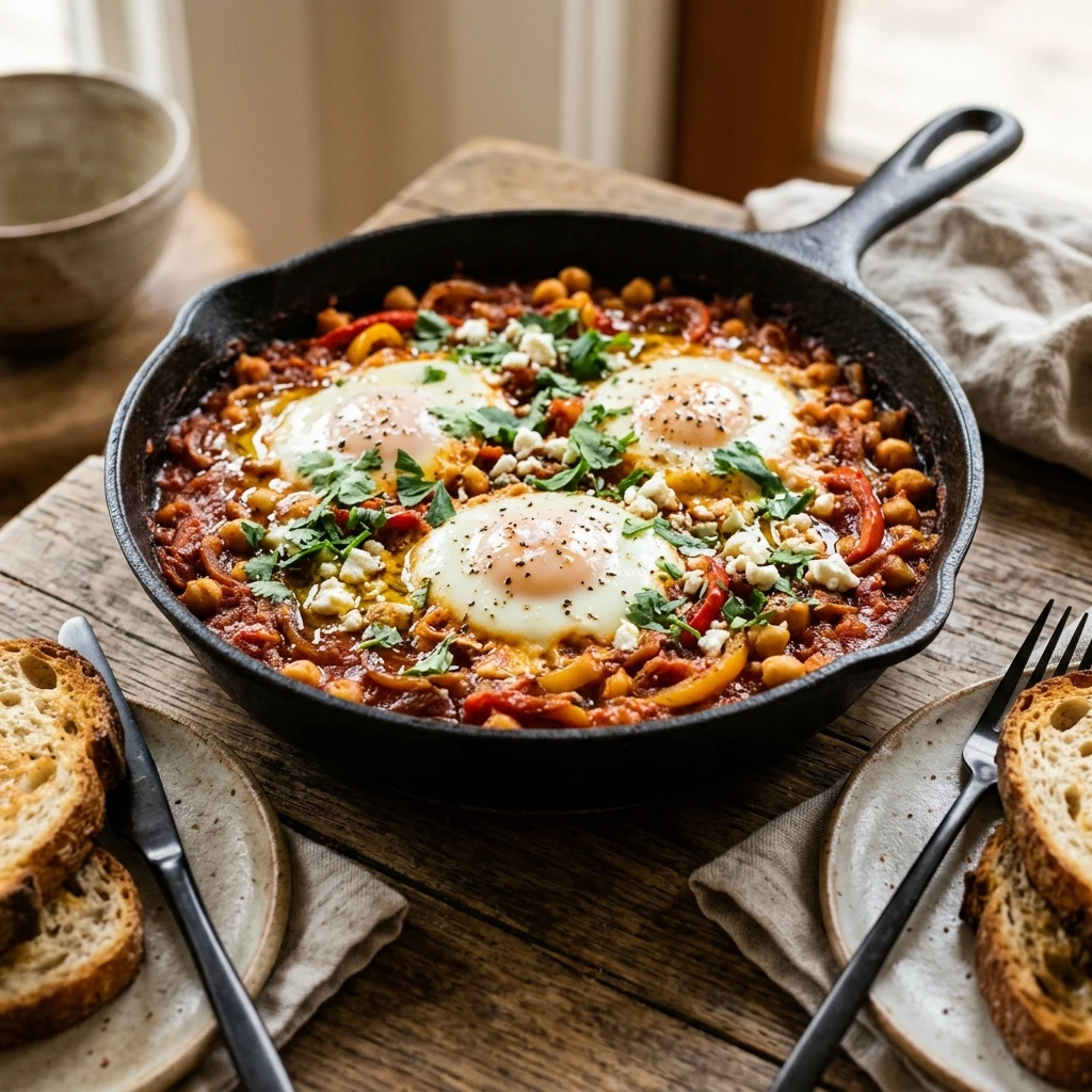 Mediterranean Chickpea Shakshuka