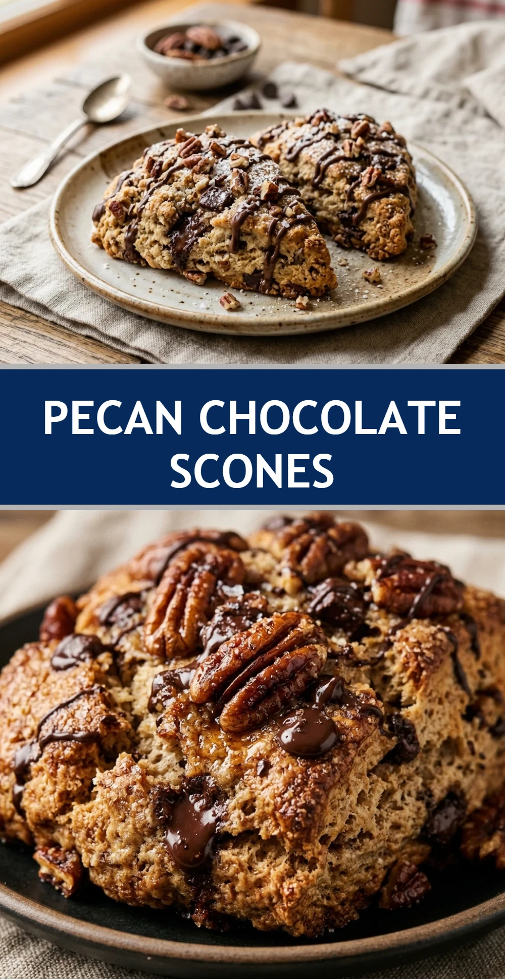 Pecan Chocolate Scones