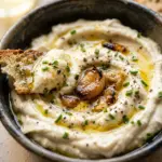 Roasted Whole Head Garlic Whipped Dip