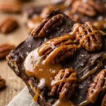 Salted Caramel Pecan Turtle Bark
