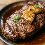 Smoked Pineapple Teriyaki Steak