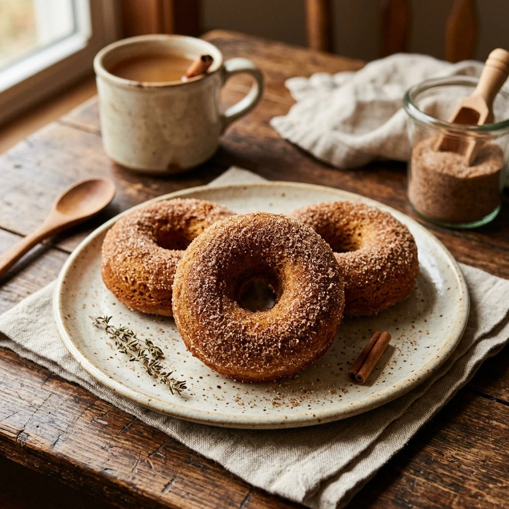Apple Cider Donuts Baked