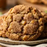 Apple Cider Snickerdoodle Cookies