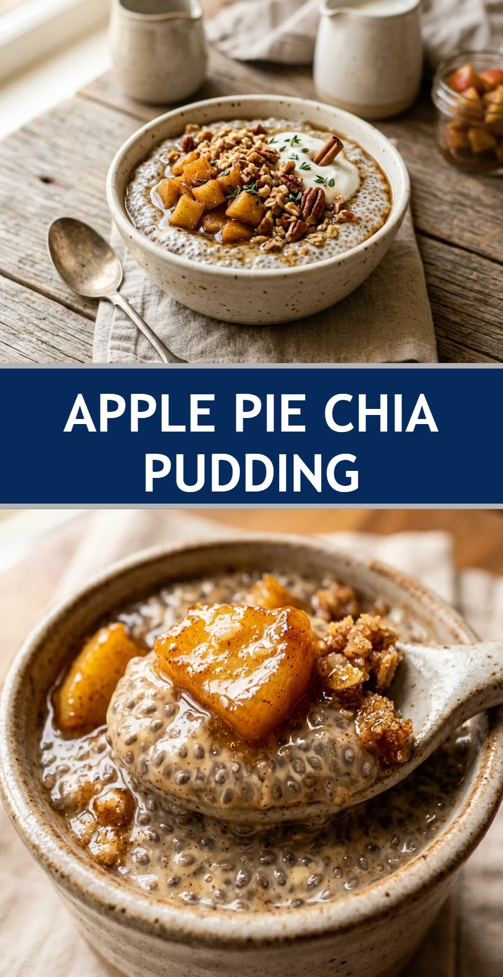 Apple Pie Chia Pudding