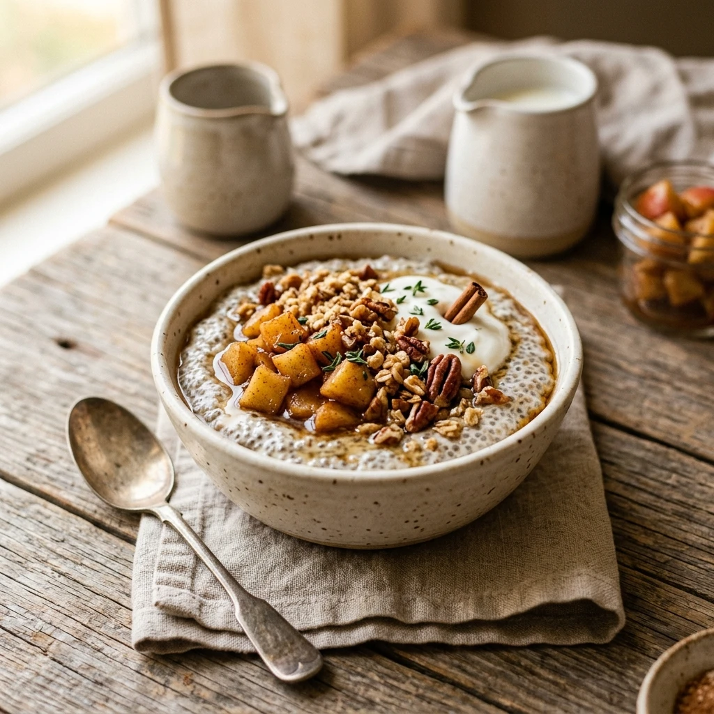 Apple Pie Chia Pudding