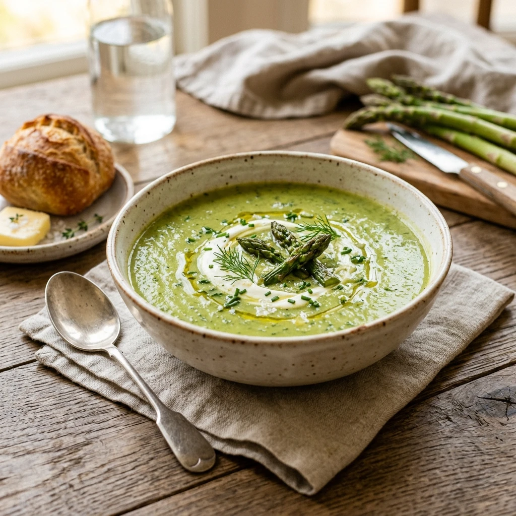 asparagus soup recipe