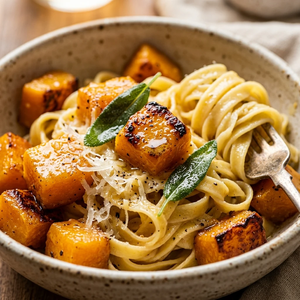Autumn Butternut Squash Pasta