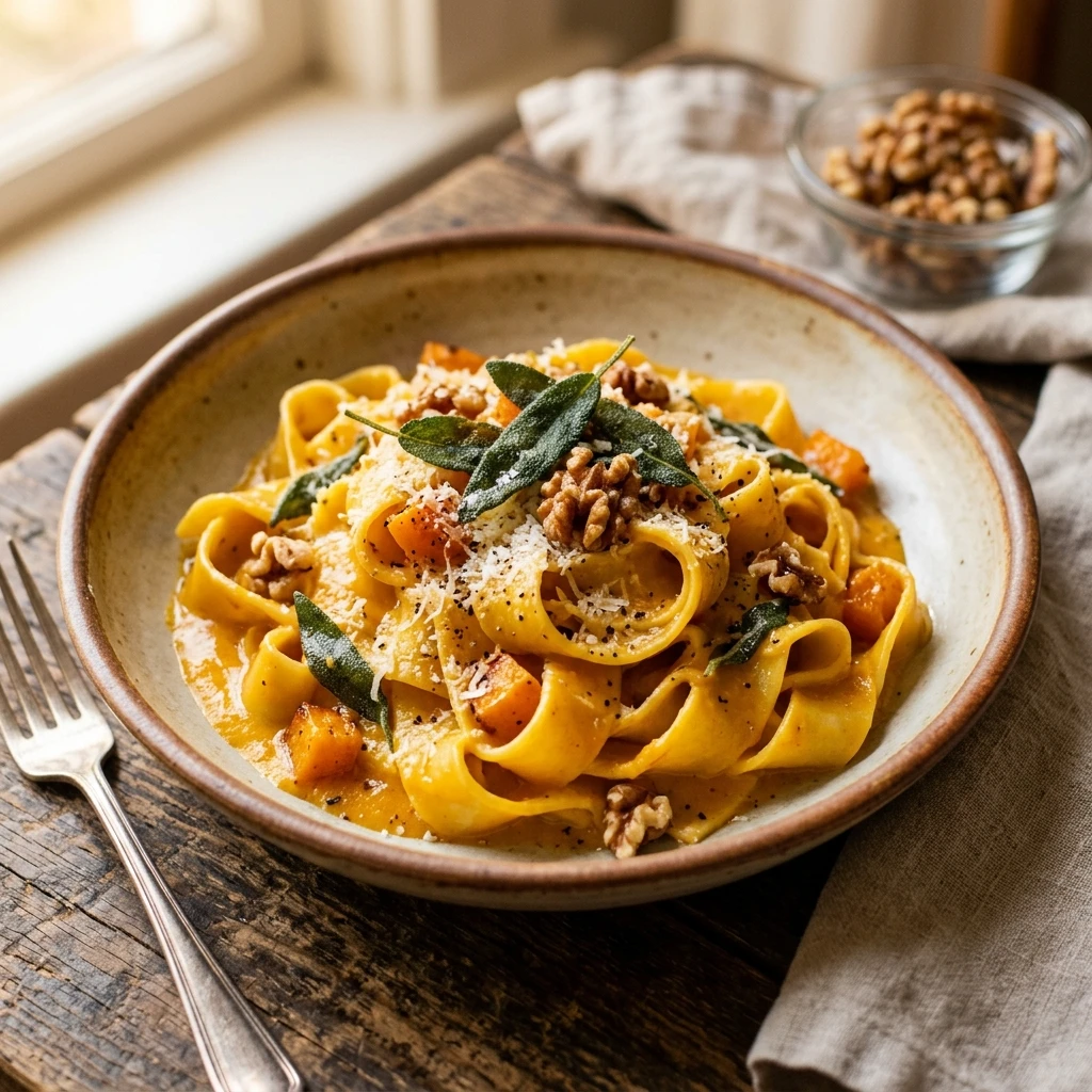 Autumn Butternut Squash Pasta