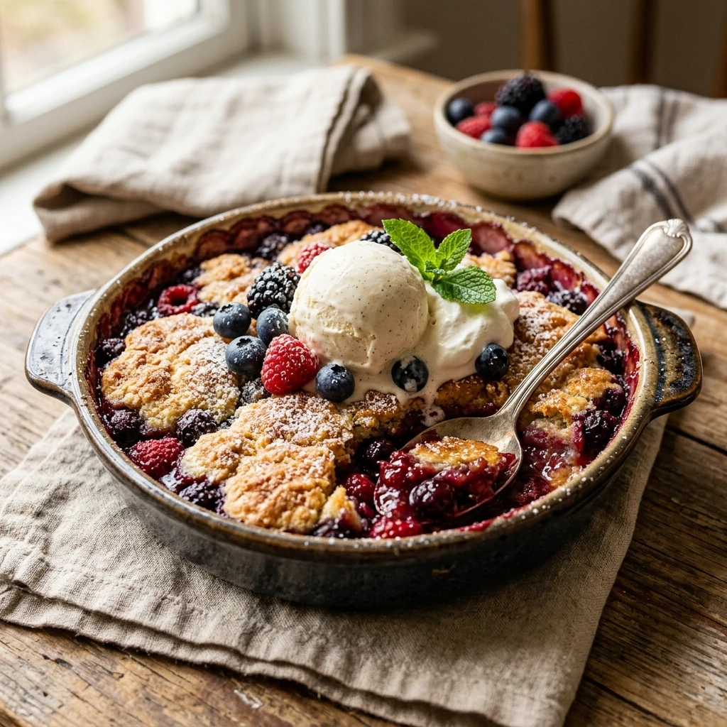 berry cobbler recipe