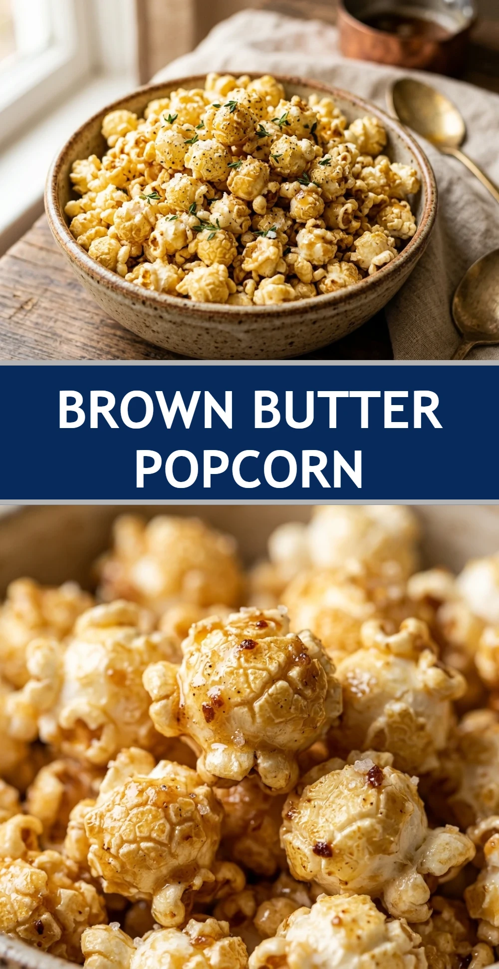Brown Butter Popcorn