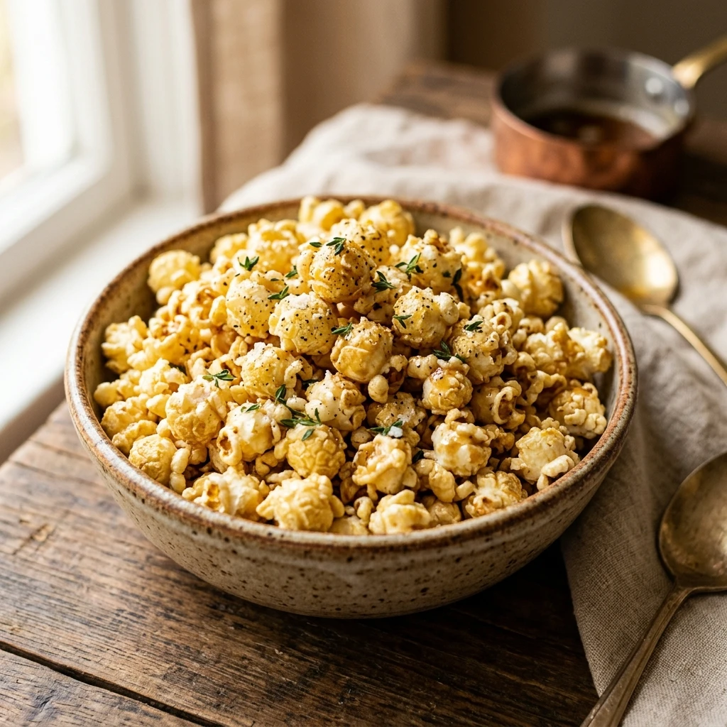 Brown Butter Popcorn