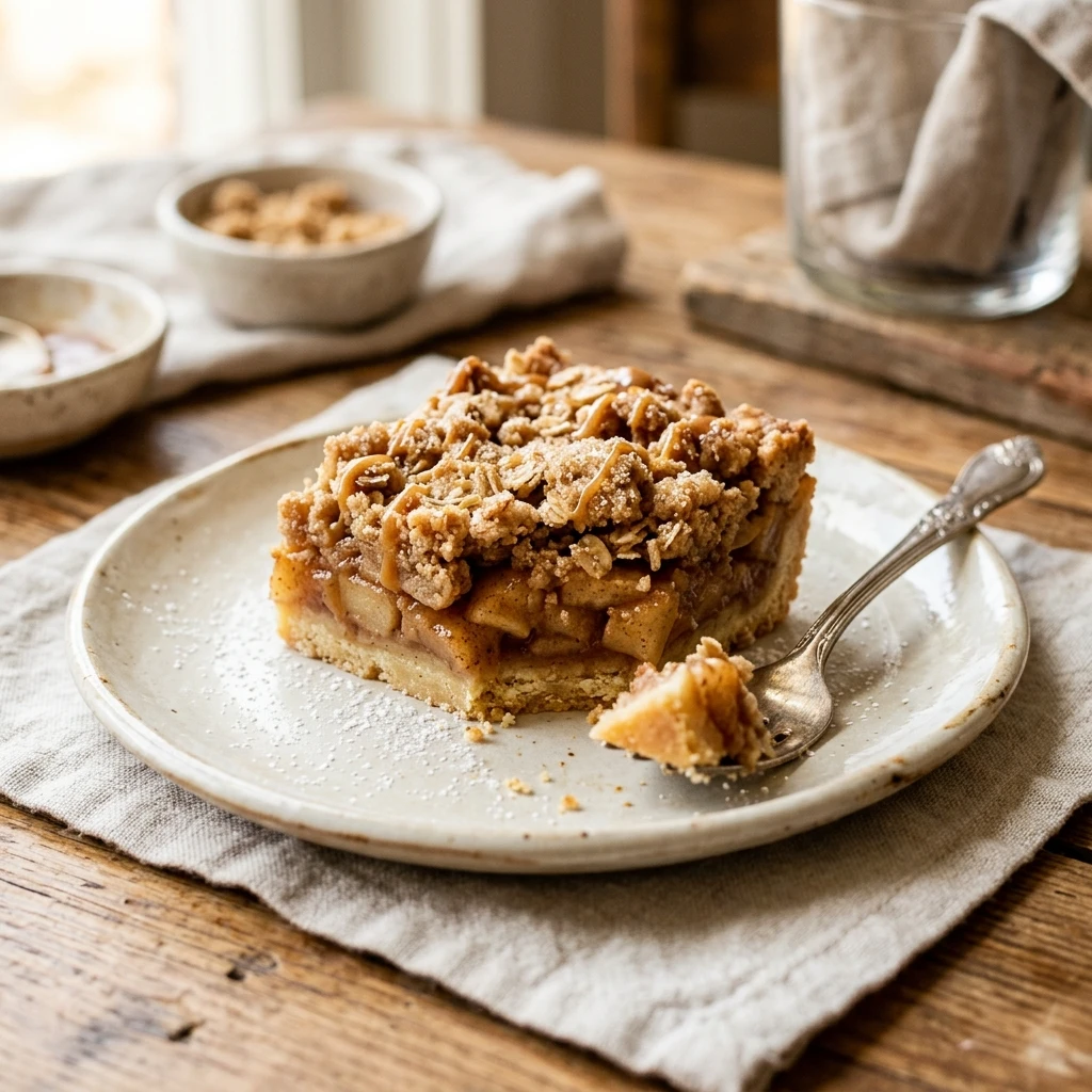 Brown Sugar Apple Pie Bars