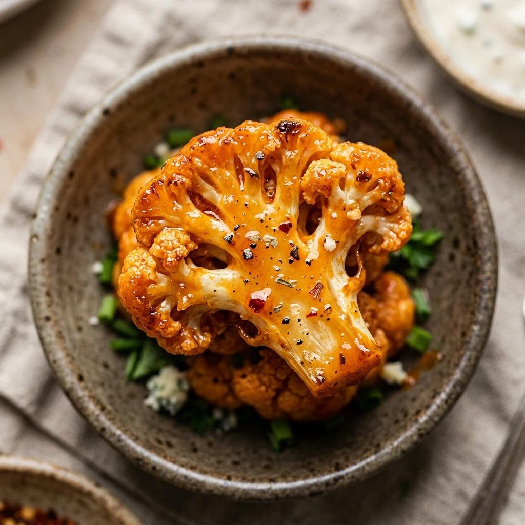 Buffalo Cauliflower Bites