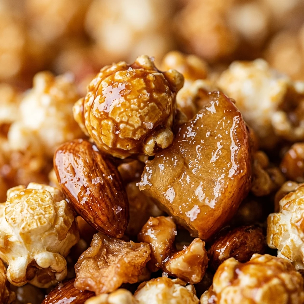 Caramel Apple Popcorn Mix