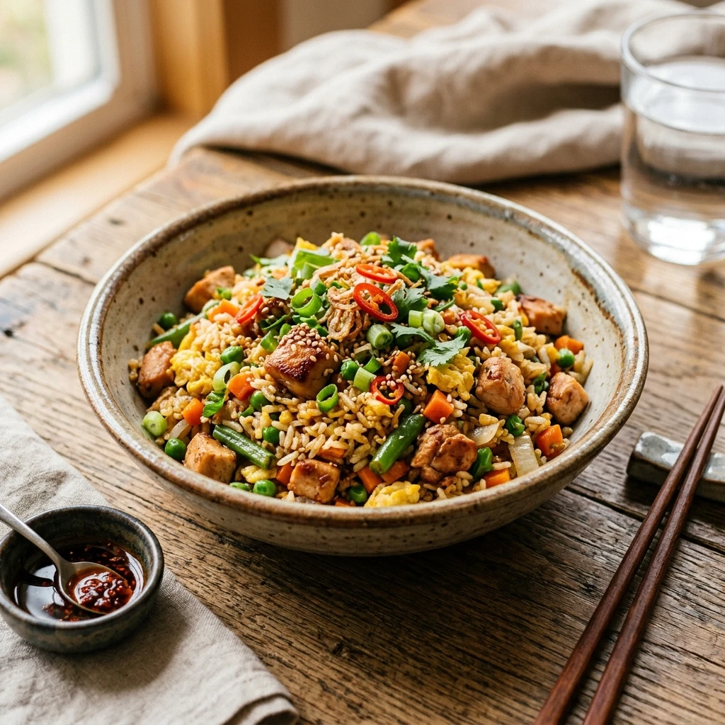 chicken fried rice recipe