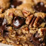 Chocolate Chip Pecan Cookie Bars