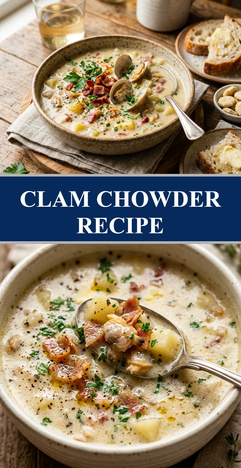 clam chowder recipe