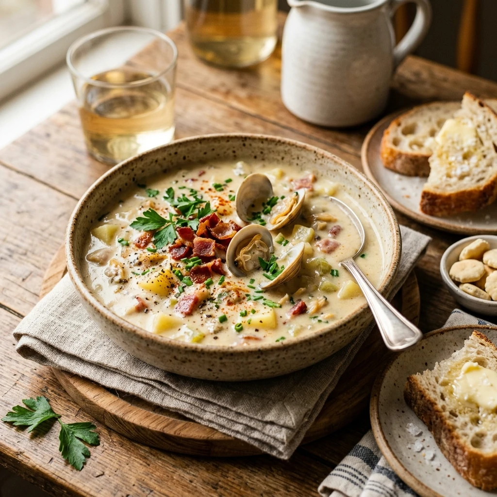 clam chowder recipe