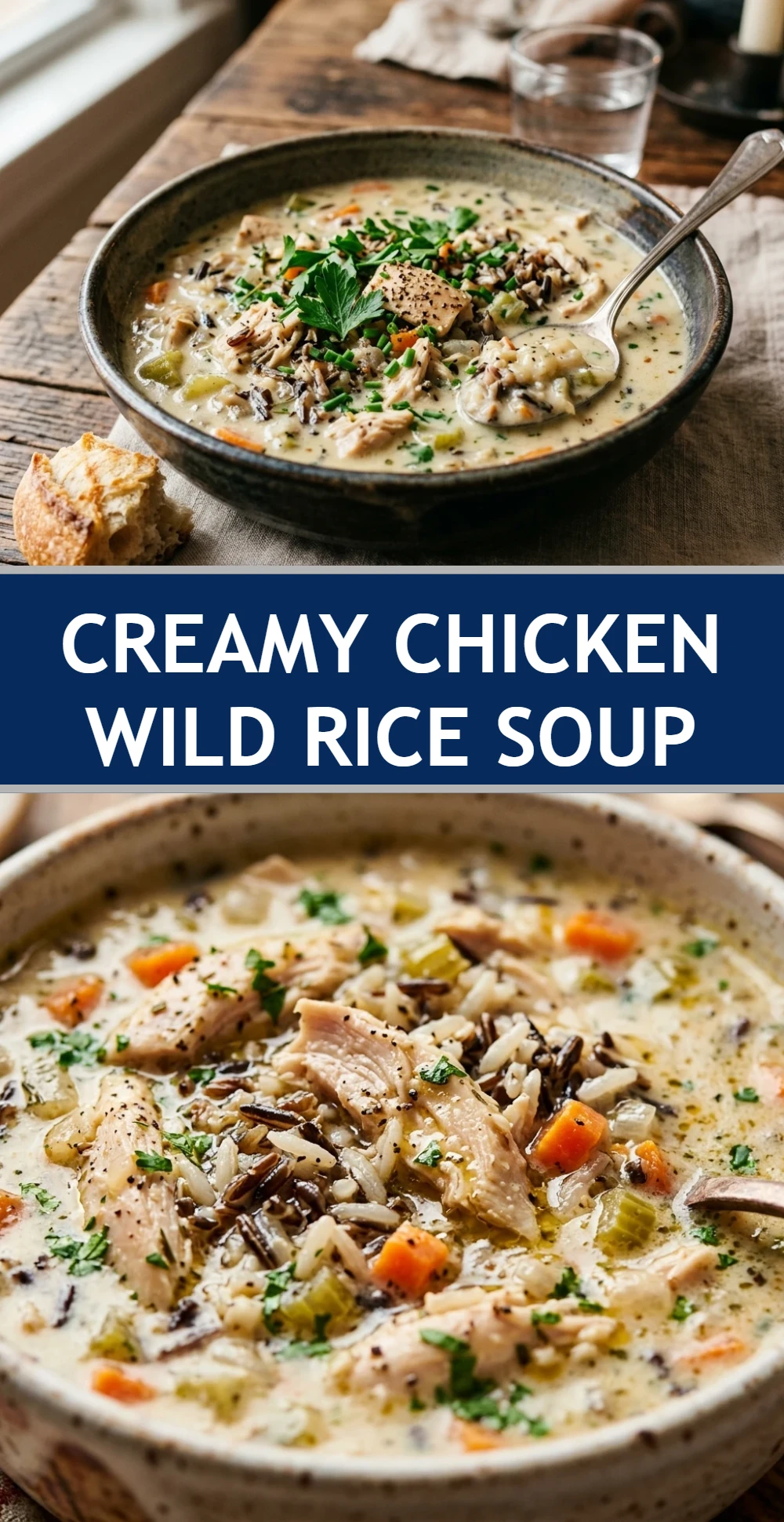 Creamy Chicken Wild Rice Soup