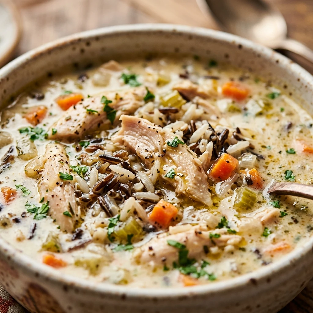 Creamy Chicken Wild Rice Soup