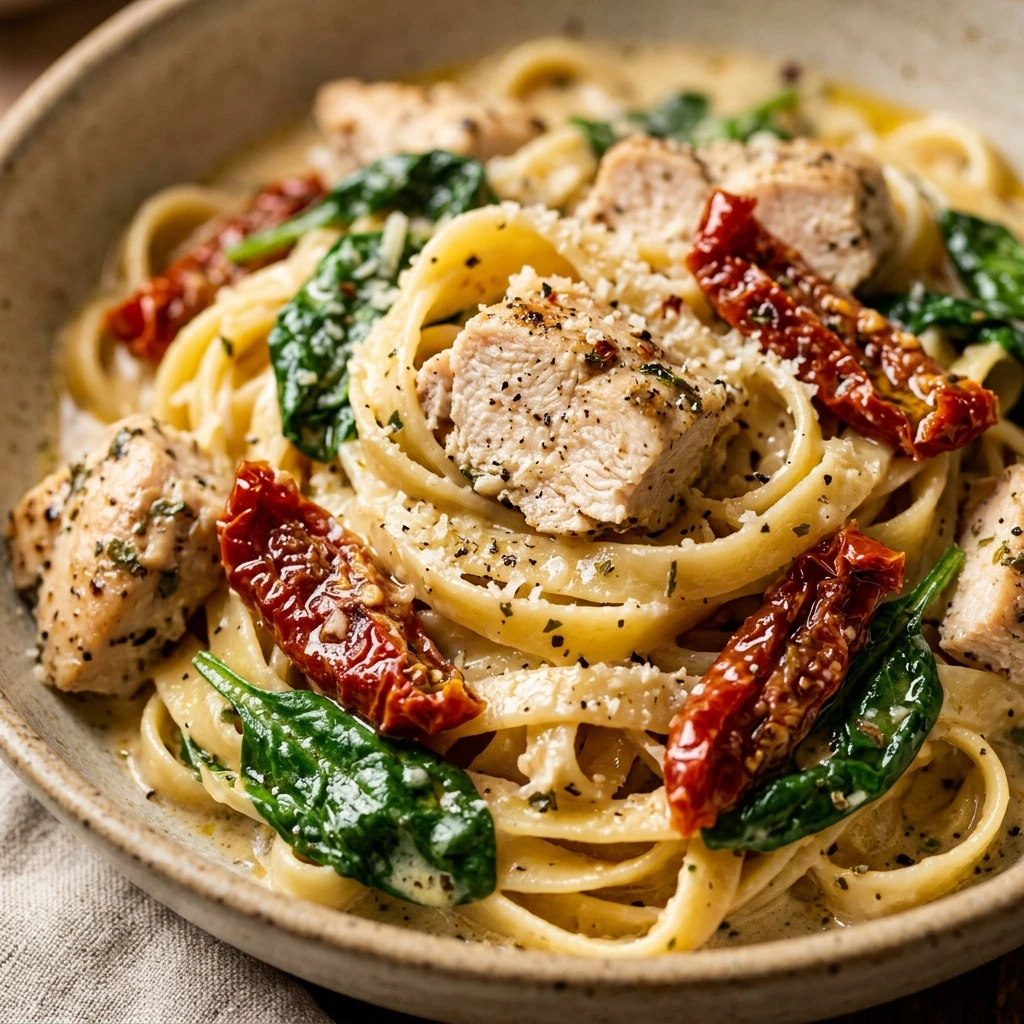 Creamy Tuscan Chicken Pasta