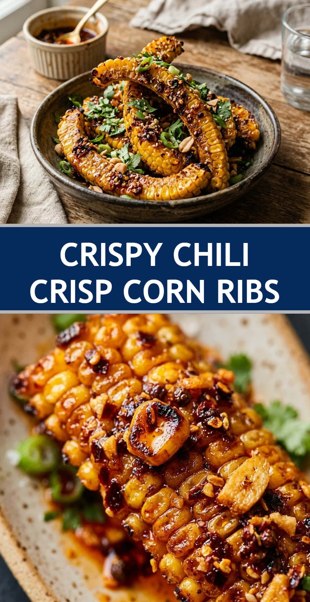 Crispy Chili Crisp Corn Ribs