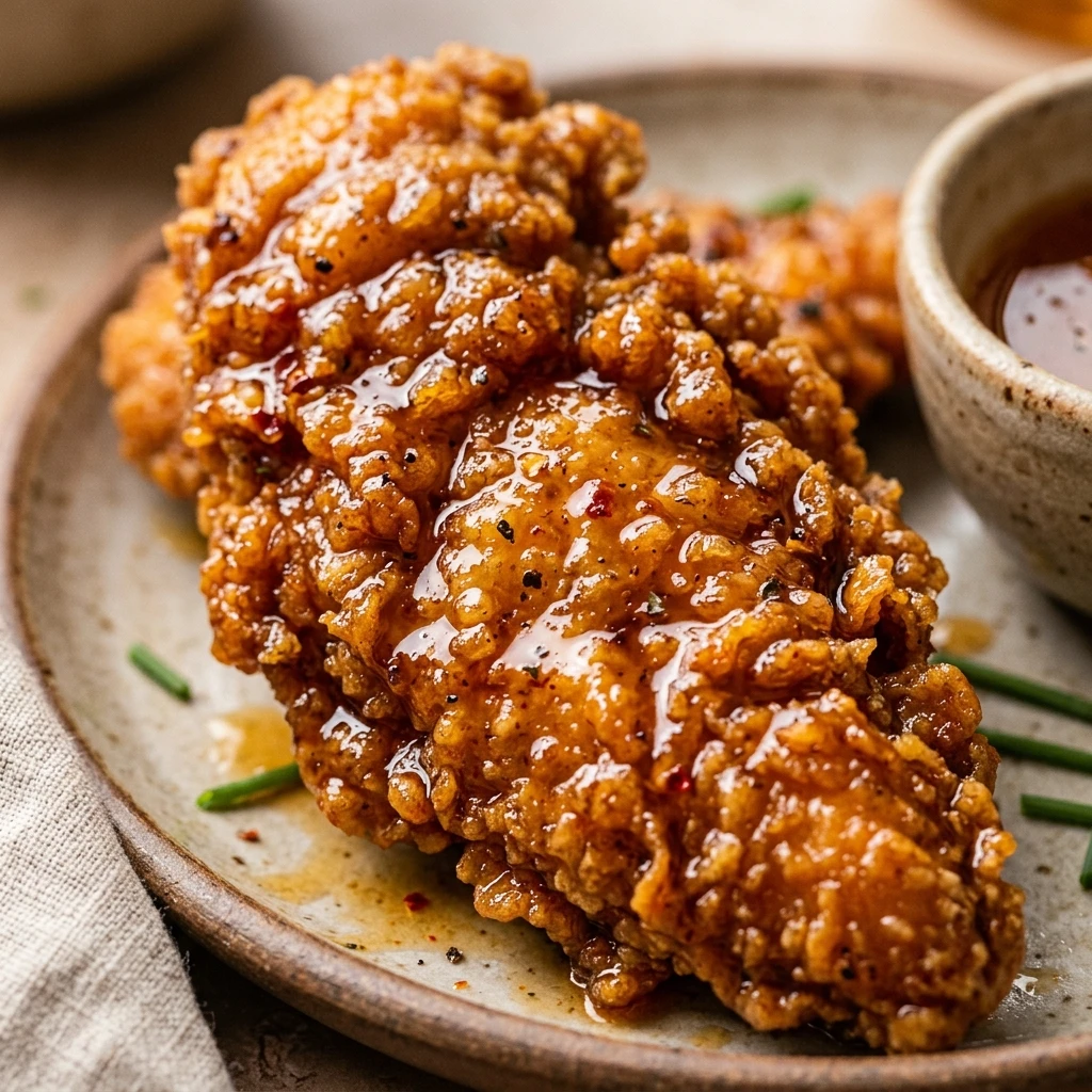 Crispy Hot Honey Chicken Tenders