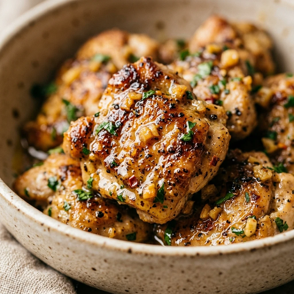 Garlic Butter Chicken Bites
