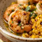 Garlic Butter Shrimp And Corn