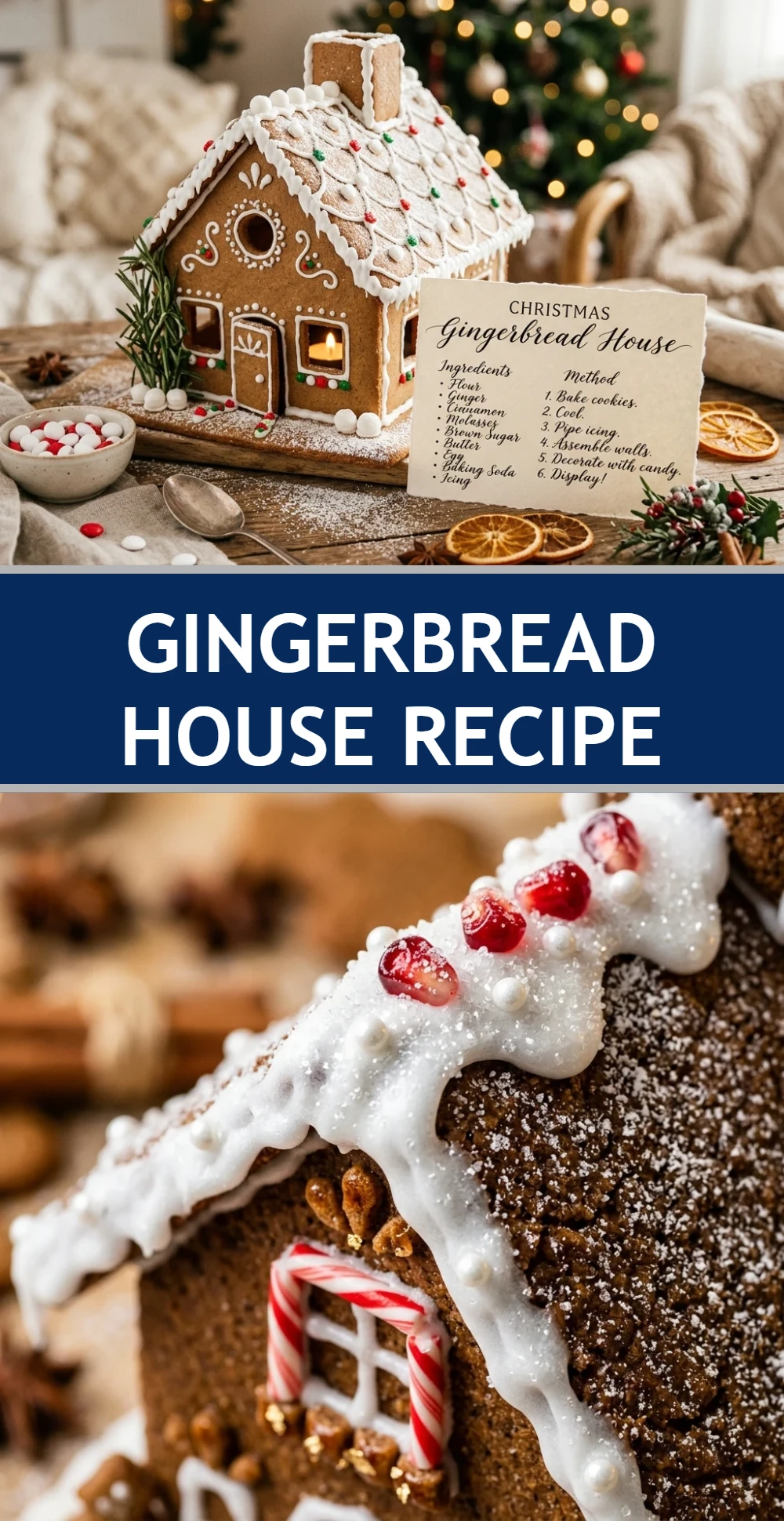 gingerbread house recipe