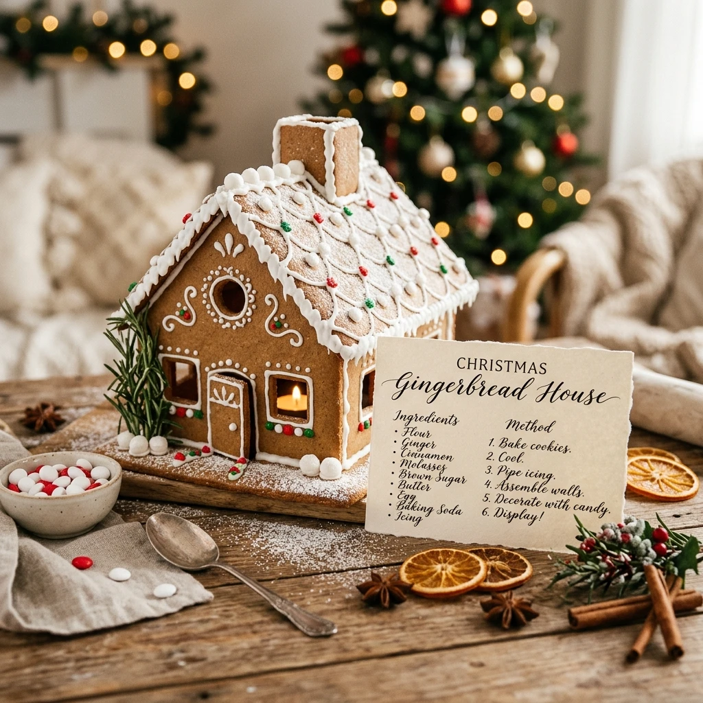 gingerbread house recipe
