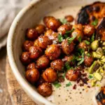 Honey Harissa Chickpea Bowl