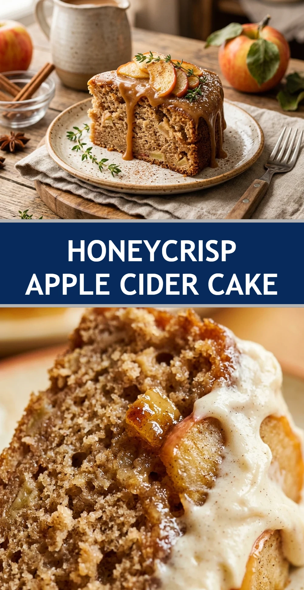 Honeycrisp Apple Cider Cake